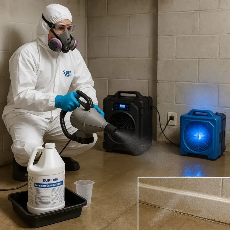 Sanitization and Odor Removal process in Narragansett, RI